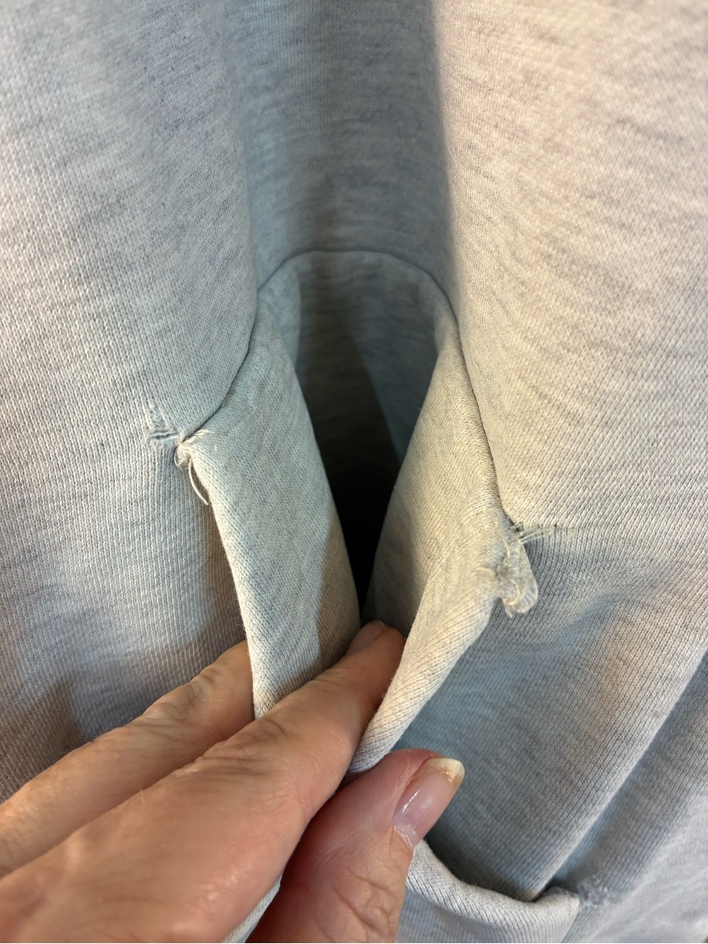 Essentials Fear of God Heather Gray Hoodie Pullover M - Picture 4 of 8